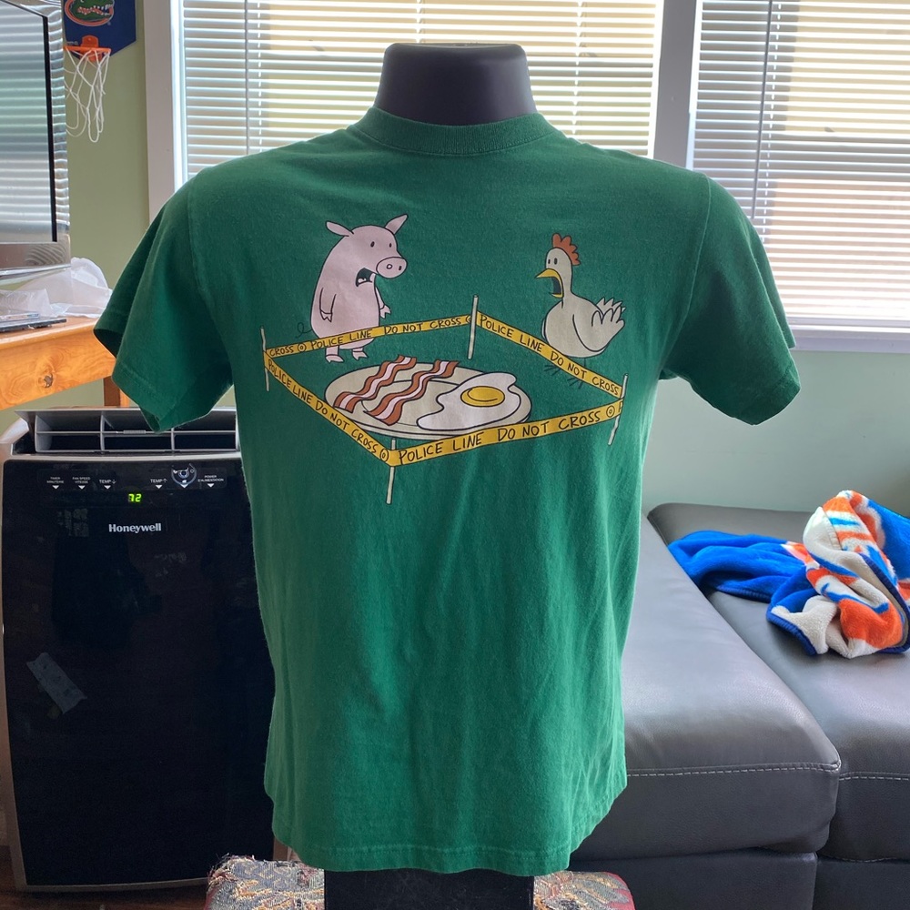 Breakfast Crime Scene” T Shirt